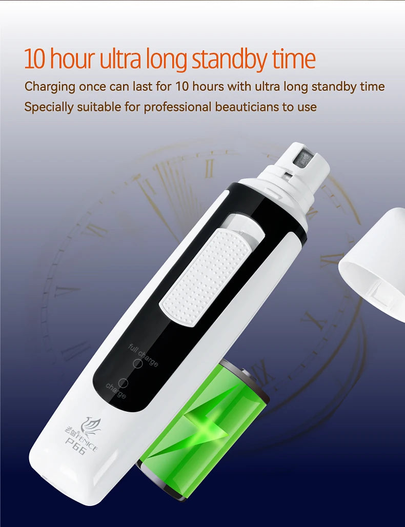 Fenice P66 USB Charging Electric Nail Grinder Rechargeable Quiet Pet Nail Clippers with Free Grinding Wheel for Dogs/Cats/Pets