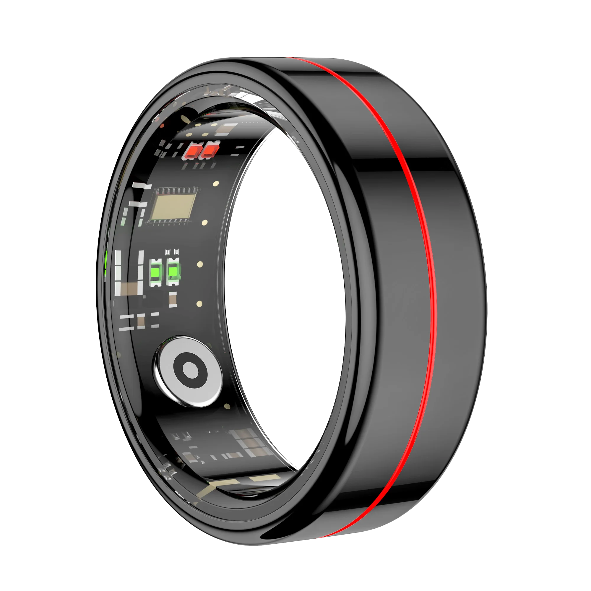 R04 Smart Ring 2025 NEW Men Women Multi Sports Modes Body Temperature HRV Health and Sleep Monitor Stainless Steel Sport Ring