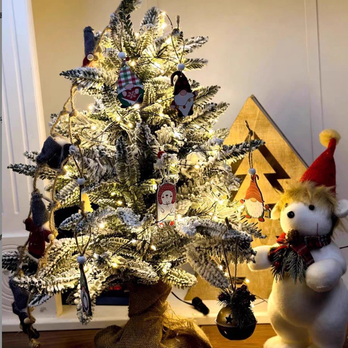6M-50M LED Cluster Firecracker String Lights Christmas Fairy Lights Garland For Garden Party Wedding Christmas Tree Decor Lamp