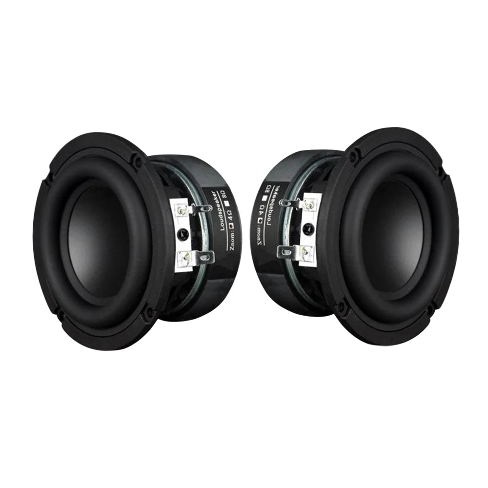 AIYIMA Audio 3 Inch Portable Subwoofer Speaker 60W Power 4 Ohm Big Voice Coil Steel Cannon DIY Sound Bass Loudspeaker Home