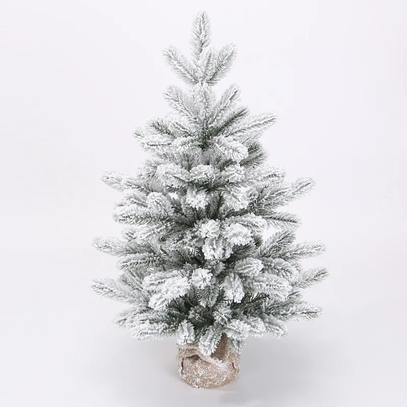SRETNO Mini Christmas Trees Desktop Ornament Red Fruit Pine Pagoda Artificial Plants Christmas Decorations Arbolitos De Navidad