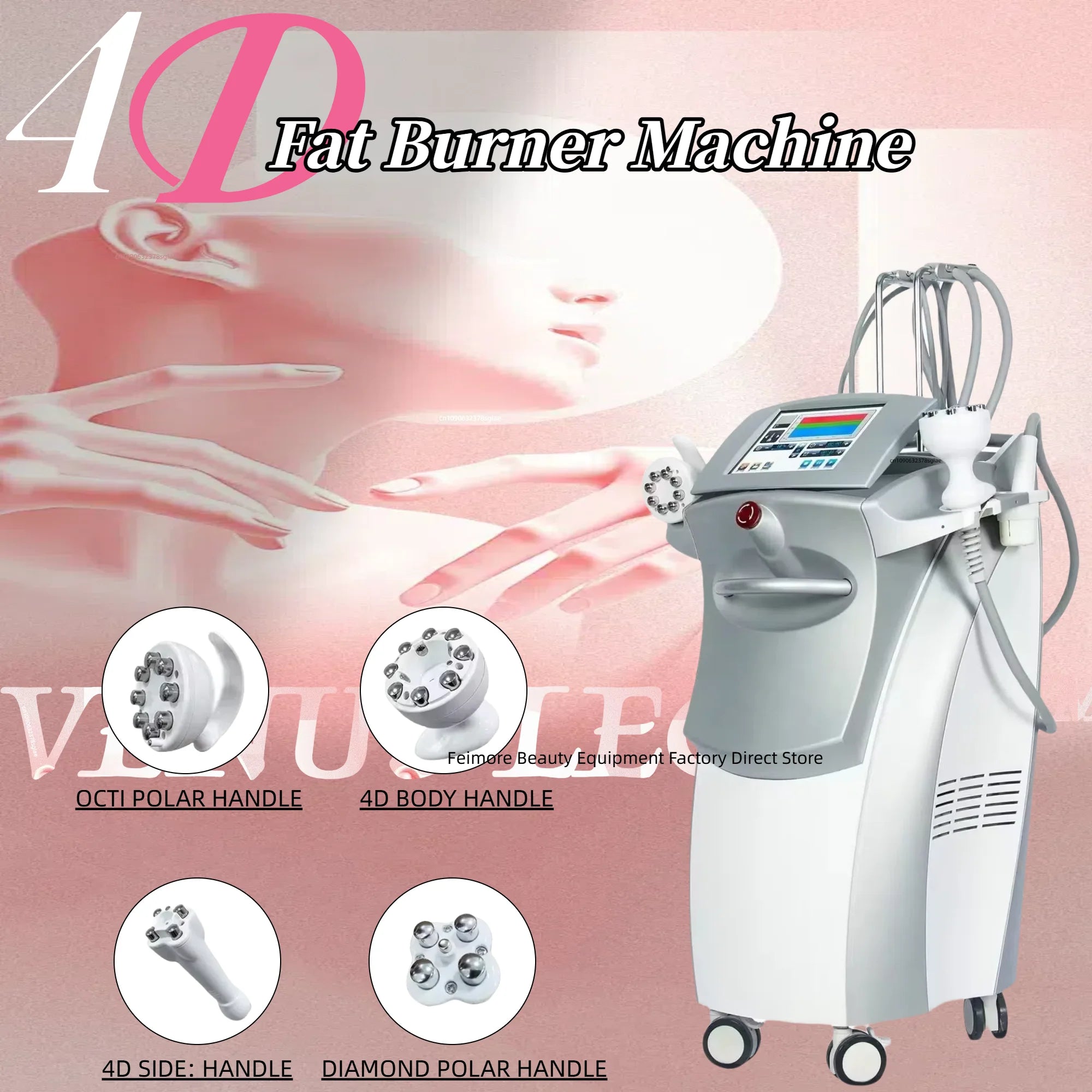 Venus Legacy 2025 Portable Radio Frequency Original Cavitation Body Machine by Vacuum Slimming Cellulite Reduction Technology