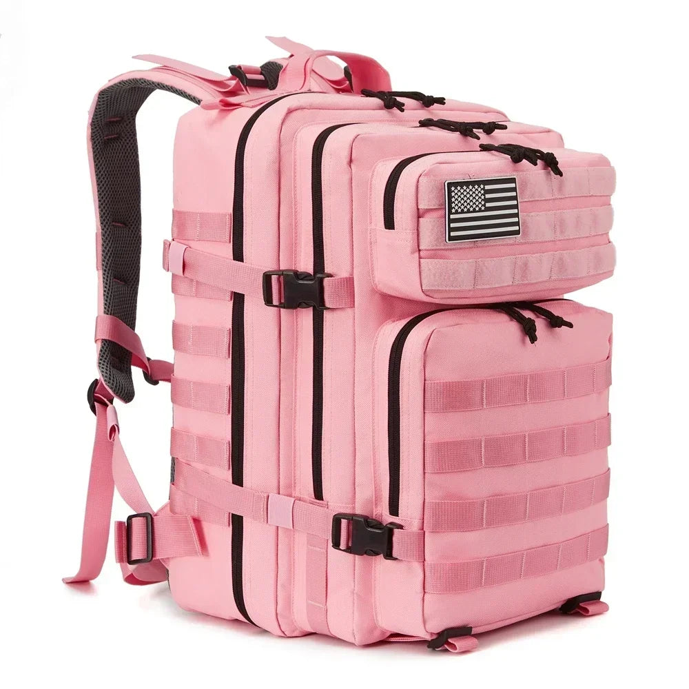 45L Tactical Backpack Large Capacity Outdoor Rucksack 3 Day Fitness Hiking Bag Hiking Camping Gear Backpacks - You Offer