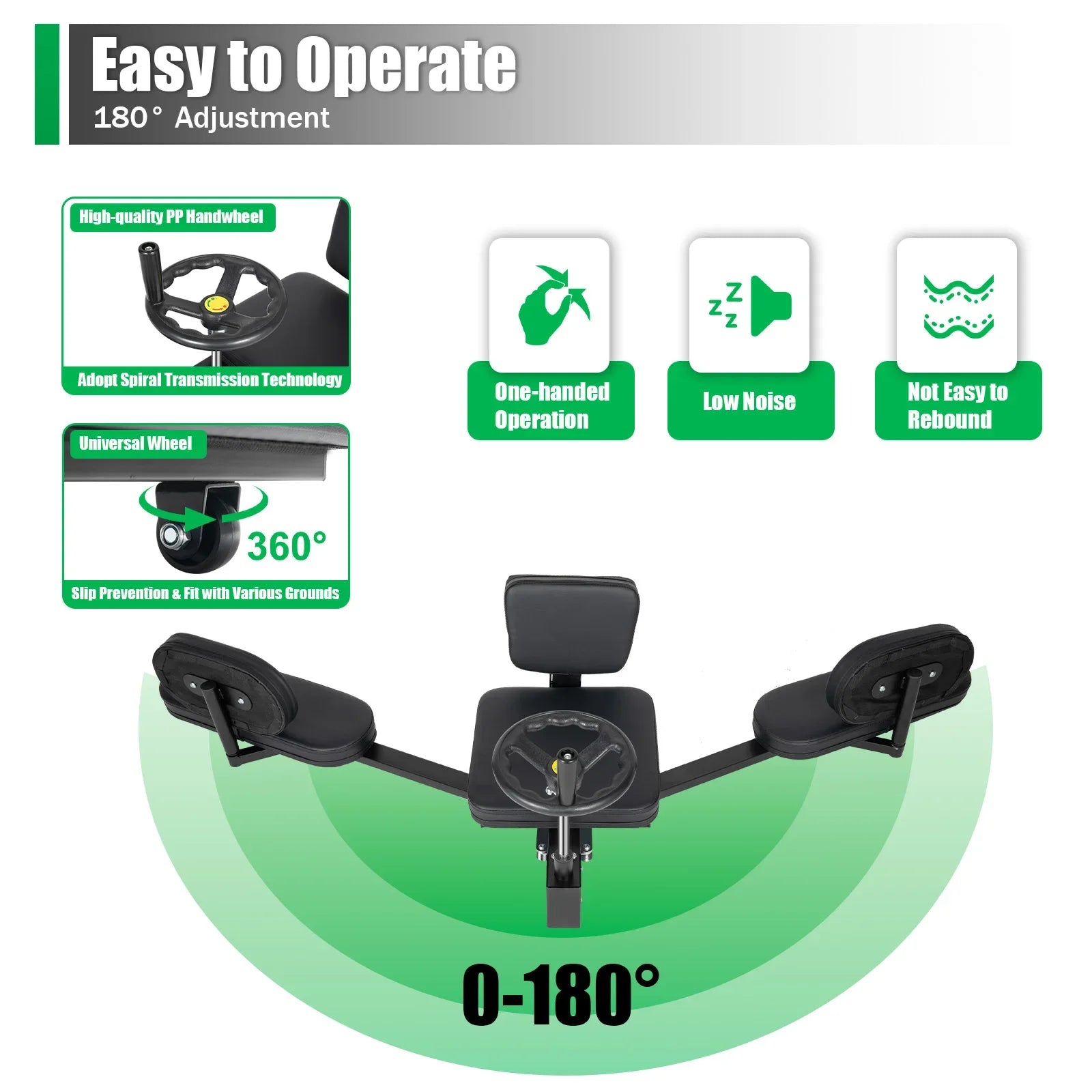 Leg Stretcher, 3 Bar Leg Spreader, Heavy Duty Leg Split Machine for Leg Stretching, Leg Press Machine Flexibility