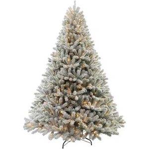 Christmas Tree with Lights 6ft Premium Artificial Christmas Tree with 874 Branch and 250 Warm Lightsm  Easy Assembly