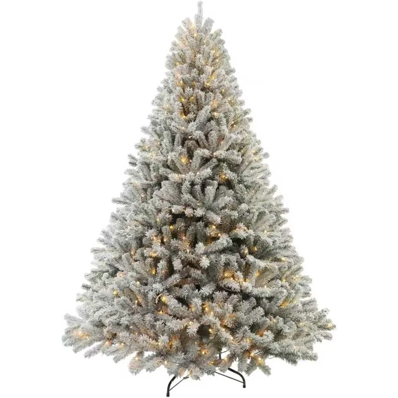 Christmas Tree with Lights 6ft Premium Artificial Christmas Tree with 874 Branch and 250 Warm Lightsm  Easy Assembly