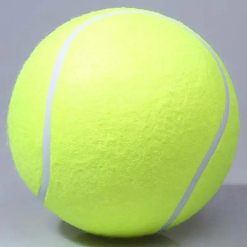 9.5'Giant Tennis Ball For Dog Chew Toy Big Inflatable Tennis Ball Pet Dog Interactive Toys Pet Supplies Outdoor Cricket Dog Toy