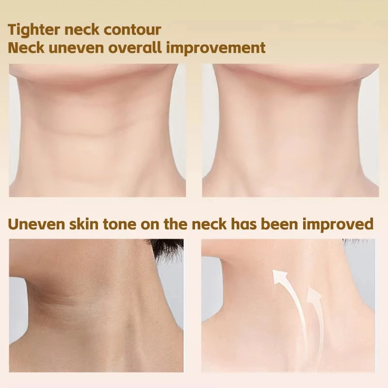 Instant Neck Cream Remove Wrinkle Anti-Aging Firming Whitening Moisturizing Nourishing Smooth Tighten Skin Care Beauty Health