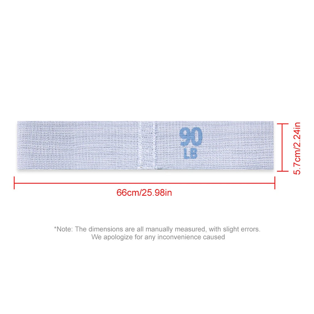 5-1pcs Elastic Workout Bands Anti-Slip Stretch Fitness Strips Portable Glute Thigh Elastic Bands Home Rubber Bands Gym Accessory - You Offer