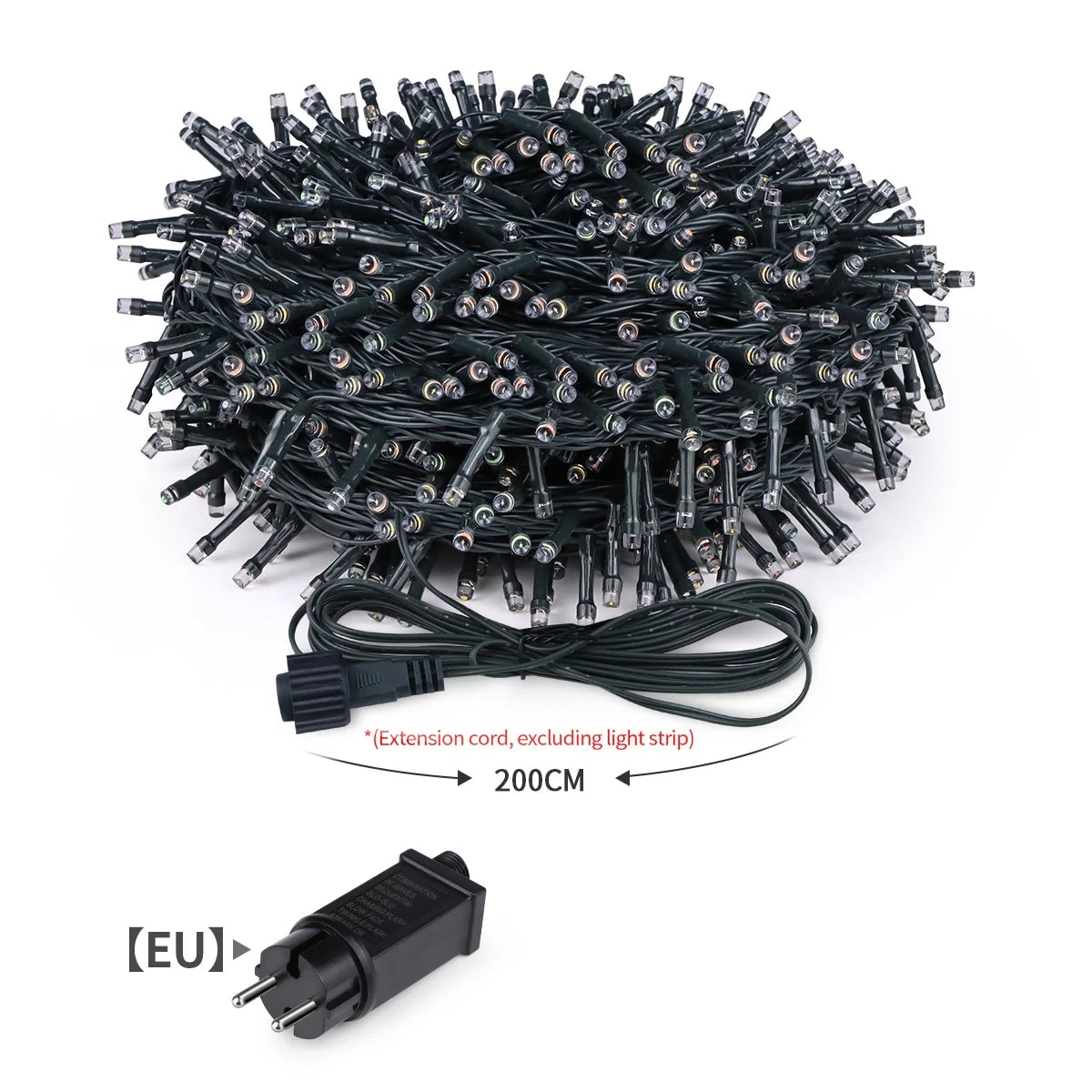 LED String Garland 10M-100M Fairy Lights Christmas Light Waterproof Outdoor Indoor For Tree Street Wedding Party 2024 Decoration