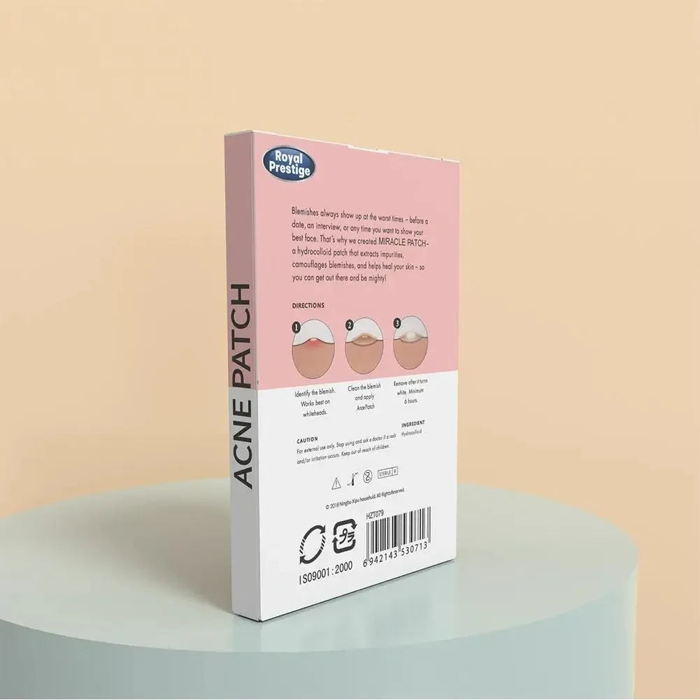 1box /72 Patch Acne Pimple Patch Stickers Acne Treatment Pimple Remover Tool Blemish Spot Facial Mask Skin Care Waterproof