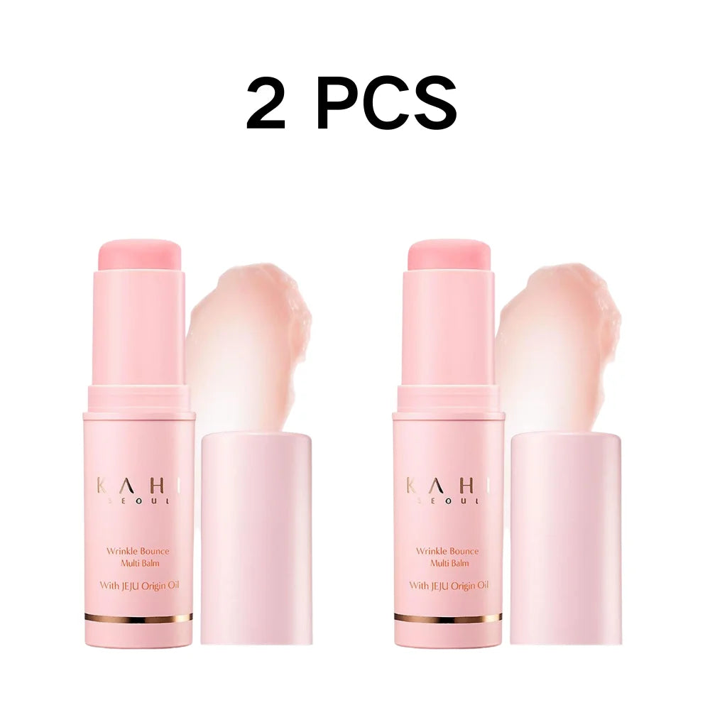 KAHI Moisturizing Stick Wrinkle Bounce Multi Balm for Face Daily Improving Wrinkle Universal Cream Korean Skin Care