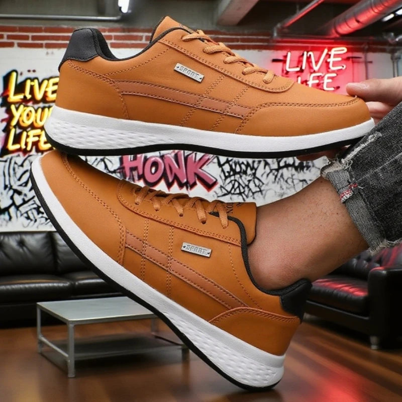 Men Casual Sneakers Outdoor Tennis Lightweight Anti Slip Comfortable Sneakers Tennis Training Plus Size Men's Vulcanized Shoes