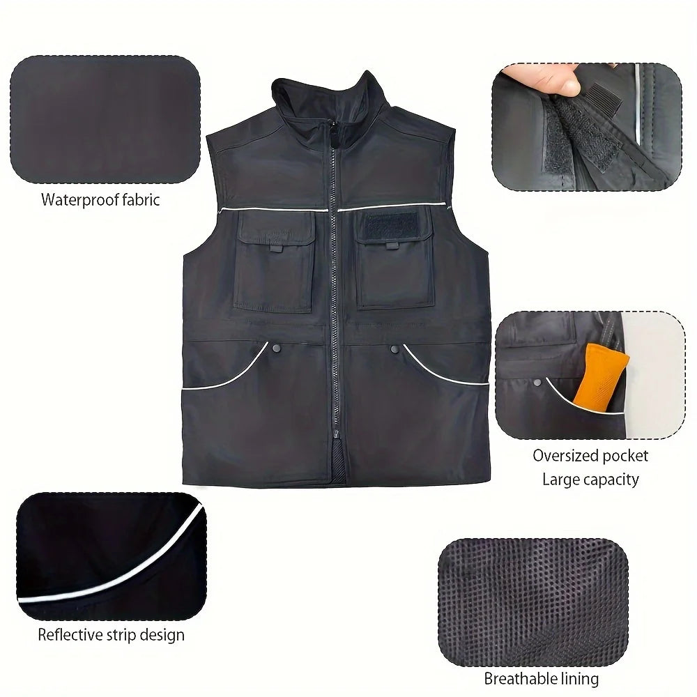 Kangdarpet Dog Training Vest Durable Oxford Cloth Anti-Scratch Training Dog Service Dog Work Clothes, Training Jacket, Dog Gear