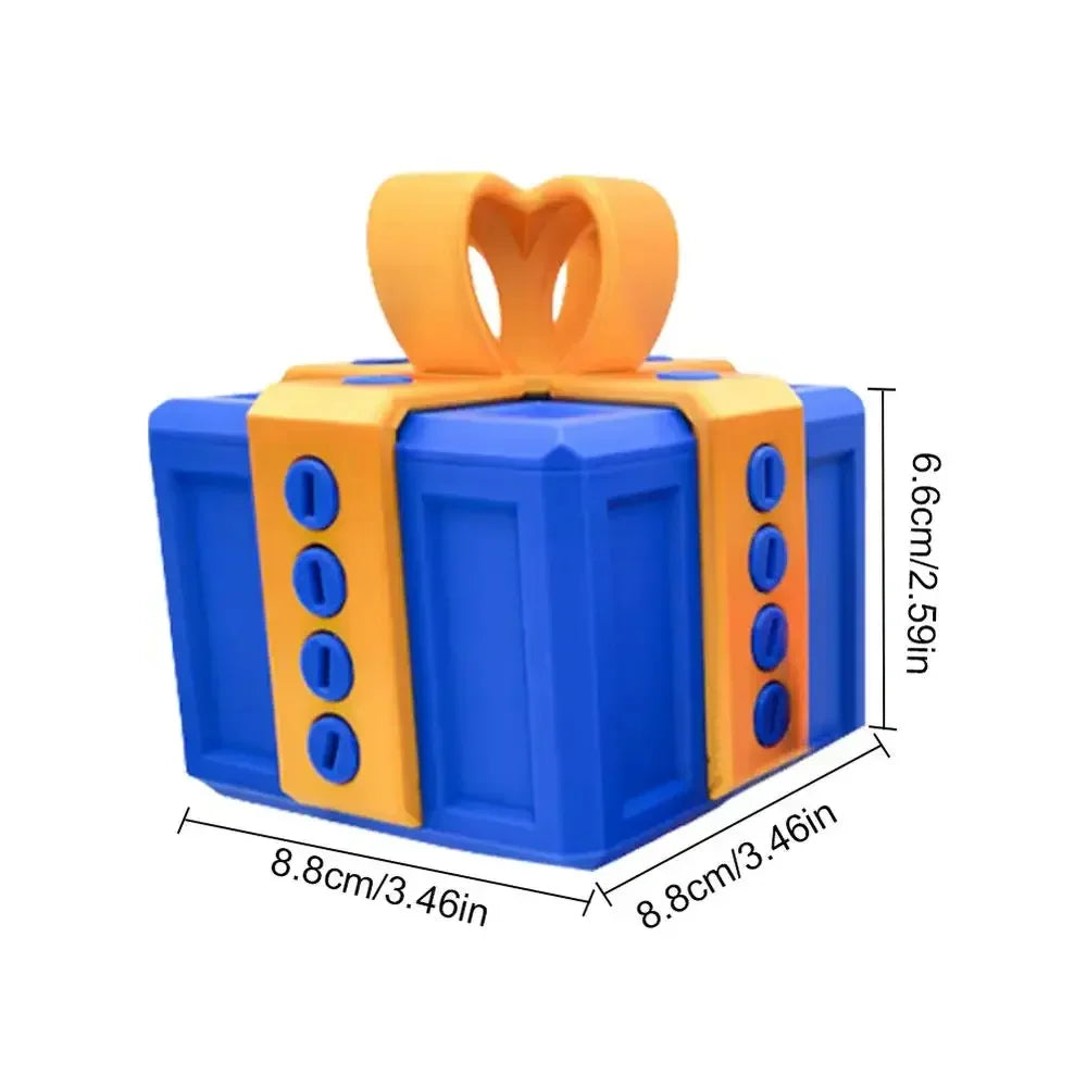 Annoying Gift Box with Screws Large Annoying Gift Boxes Prank Screw Box 3D Printed Figurines & Miniatures Card Container Gift