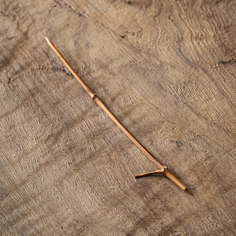Handmade Bamboo Tea Needle Tea Spoon Tea Cone Accories Chinese Sle Retro Design Tea Ceremony Six Gentlemen Tea Set Acces...