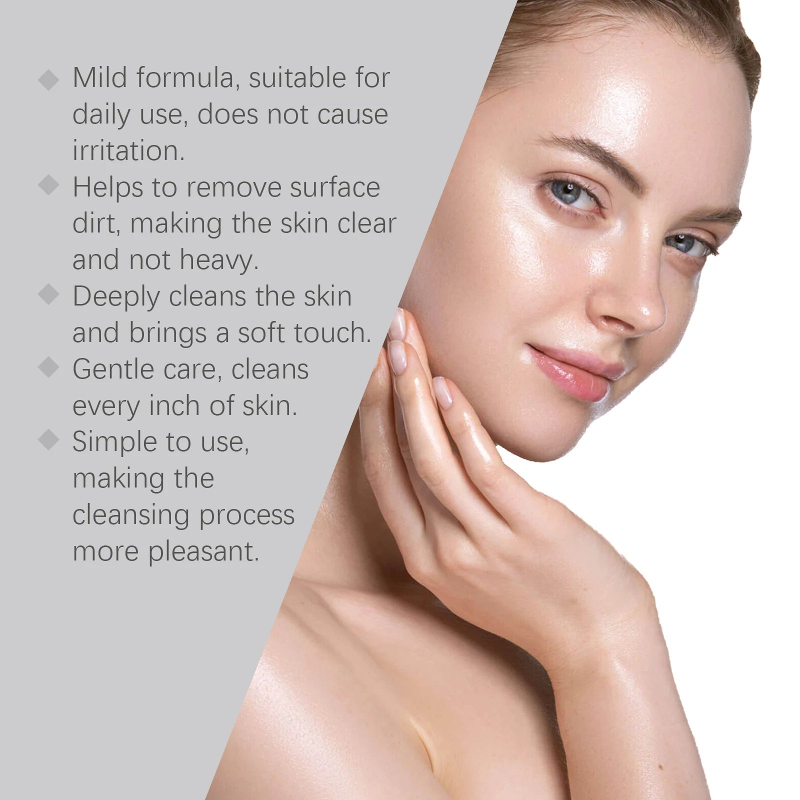 Enzyme Face Powder Wash Skin Oil Control Clean Facial Pores Remove Blackheads Pimples Brighten Skin Tone Long-lasting Freshness