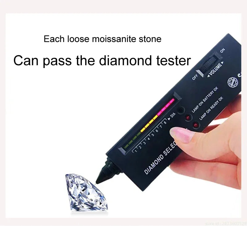 Couple's Ring 100% 925 Sterling Silver D Color Moissanite Diamond Rings for Women 14K Gold Plated Wedding Eternity Ring Jewelry - You Offer