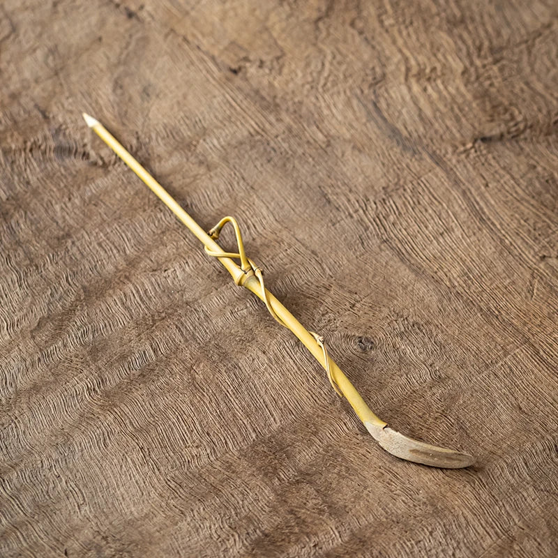 Handmade Bamboo Tea Needle Tea Spoon Tea Cone Accories Chinese Sle Retro Design Tea Ceremony Six Gentlemen Tea Set Acces...
