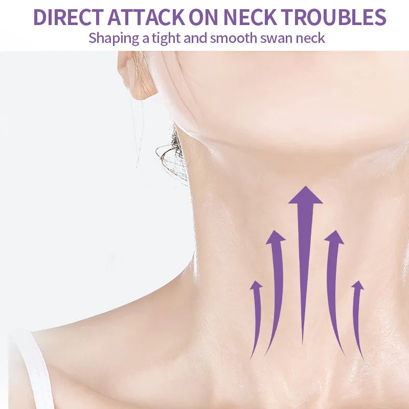 Instant Neck Cream Remove Wrinkle Anti-Aging Firming Whitening Moisturizing Nourishing Smooth Tighten Skin Care Beauty Health