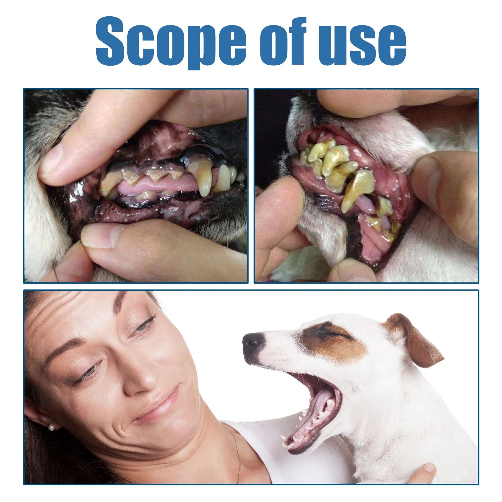 Pet Tartar Remover, Dog Calculus, Yellow Teeth, Bad Breath, Teeth Cleaning, Pet Oral Foam Cleaner