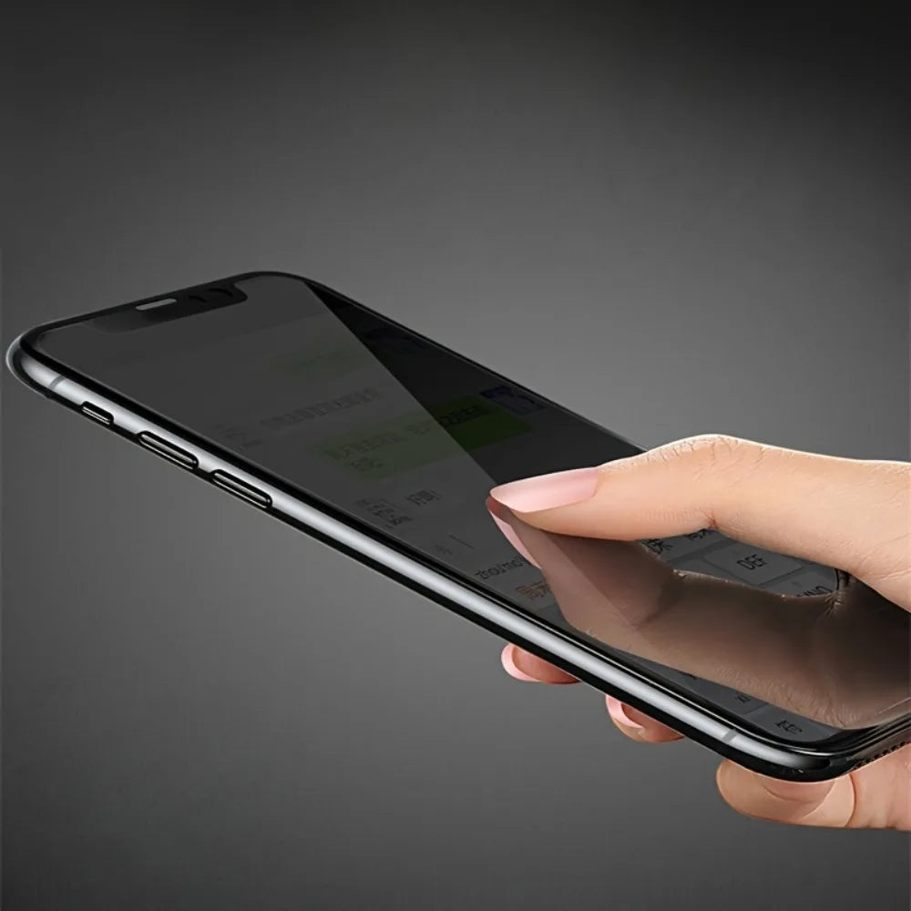 2+2Pcs Black Privacy Screen Protector for iPhone 12 13 15 16 Pro Tempered Glass for iPhone 11 14 Pro 15 16 14 Plus Glass