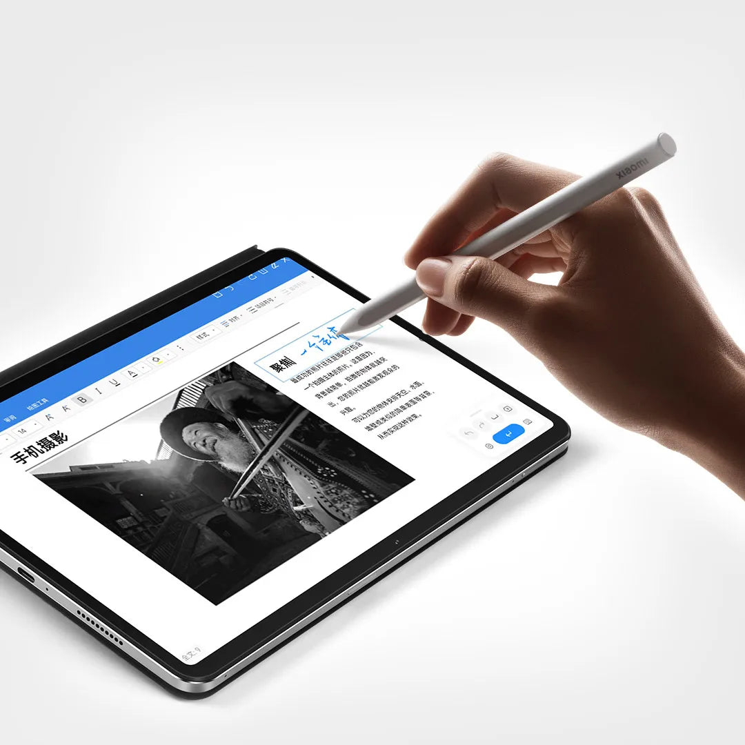 Xiaomi Stylus Pen 2 for Mi Pad 5 / 6 / 5Pro / 6Pro, 4096 Levels 150Hrs Battery Fast Charge Magnetic 26° Tapered Tip Low Latency