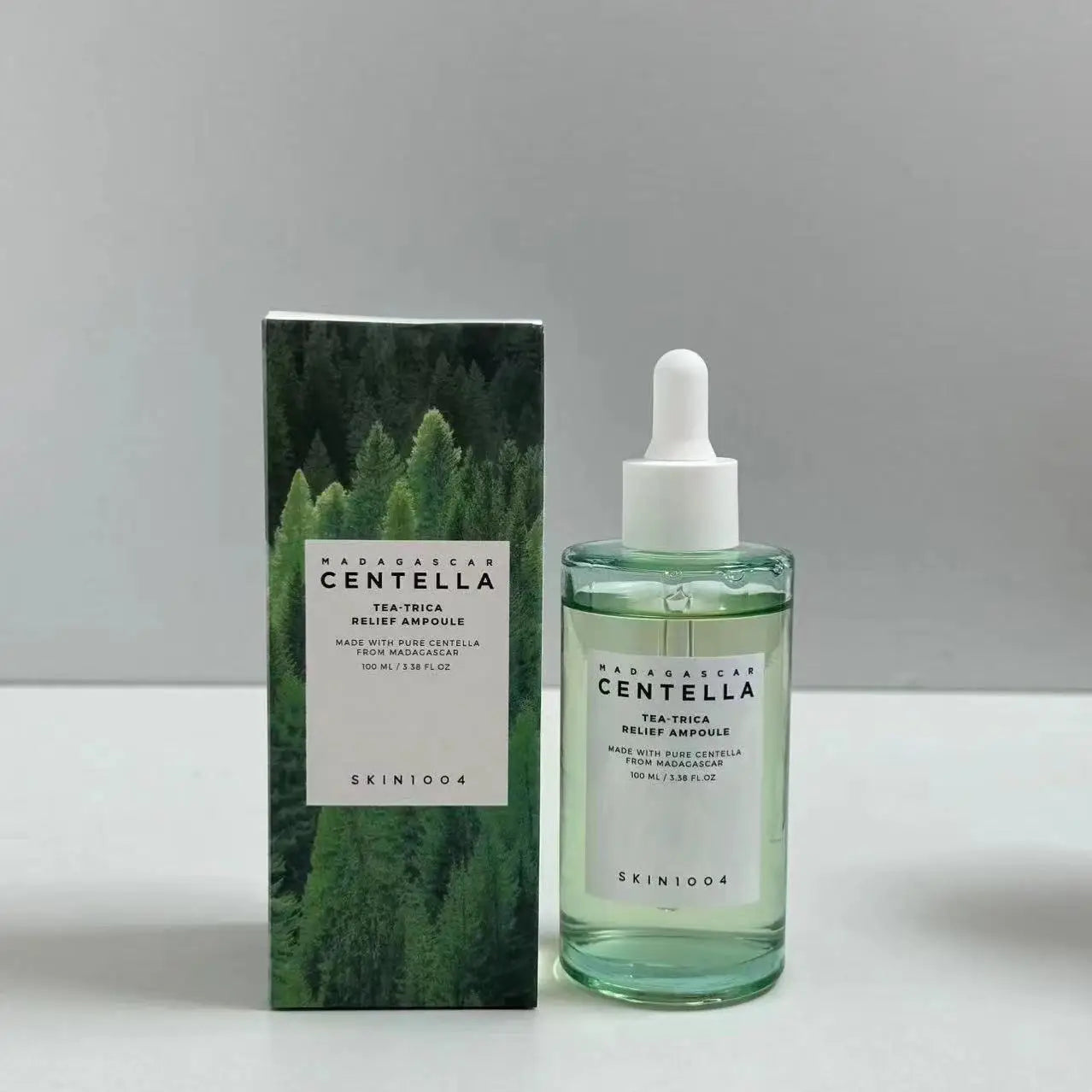 Centella Asiatica Skin Care Set Essence Moisturizing Brightening Capsule Ampoule Face Serum Nourishing Korean Cometics Skincare