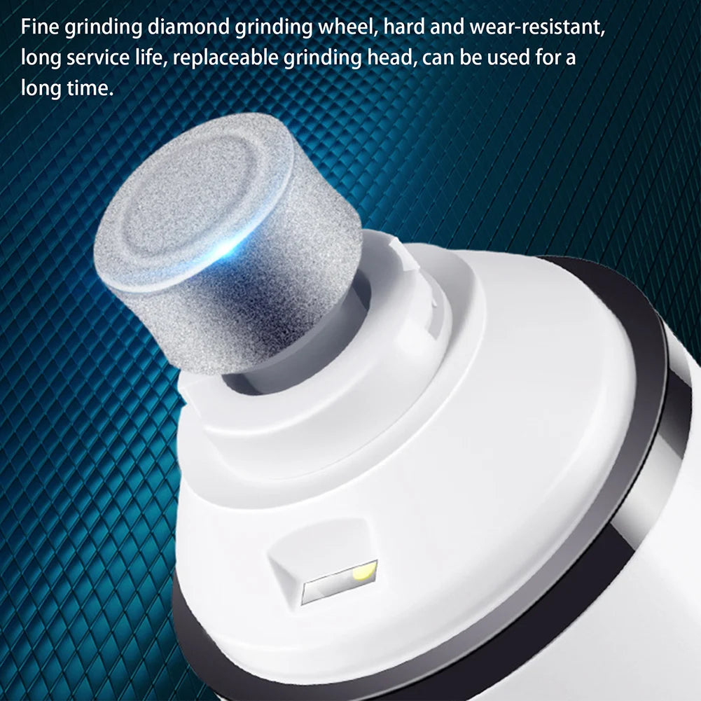 Pet Nail Grinder with LED Light Professional Rechargeable Pet Paws Grooming Tool for Small Medium Large Pet
