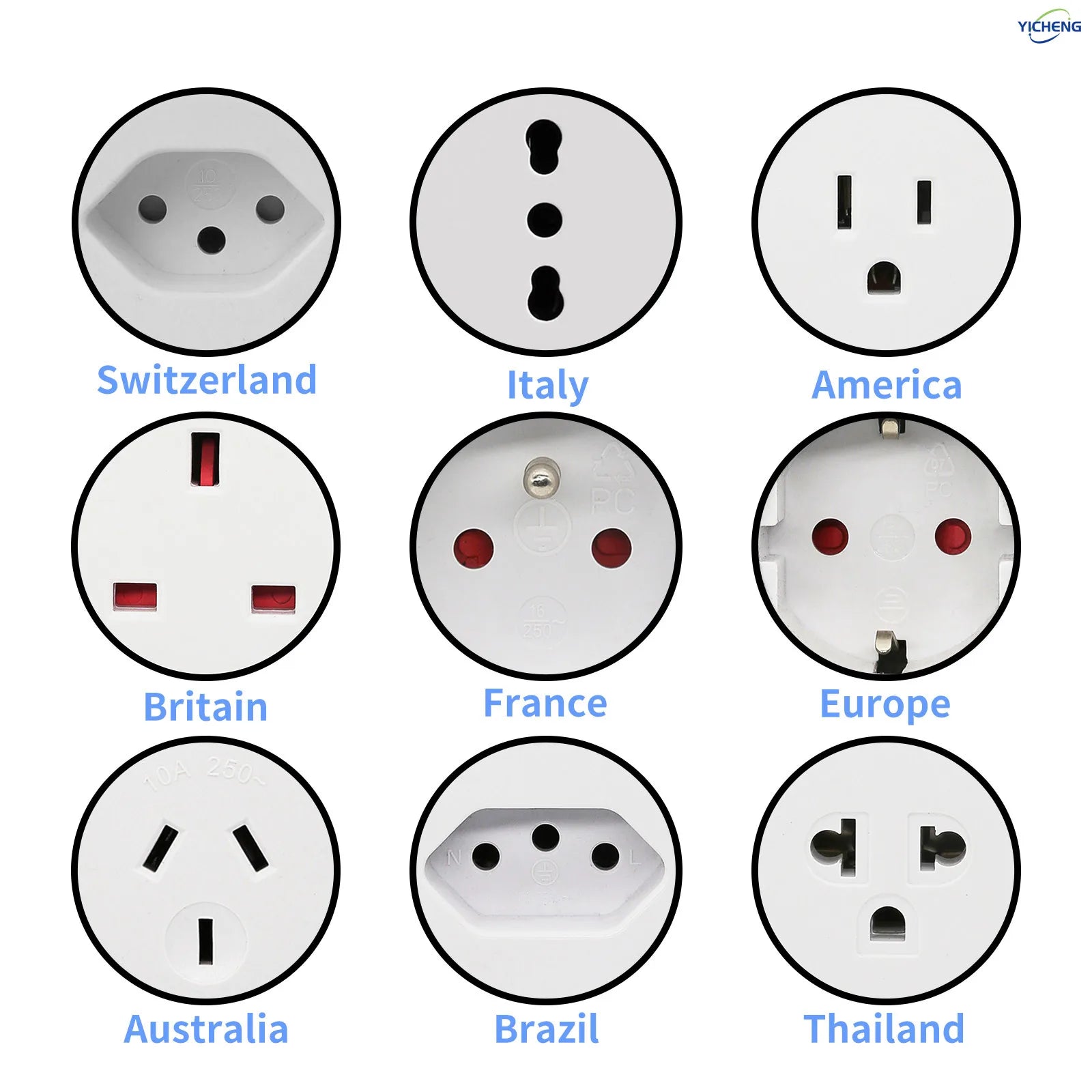 YICHENG Motion Activated Power Socket Electrical Outlet Motion Detection Sensor Security Garage Light ,PIR Sensor Socket