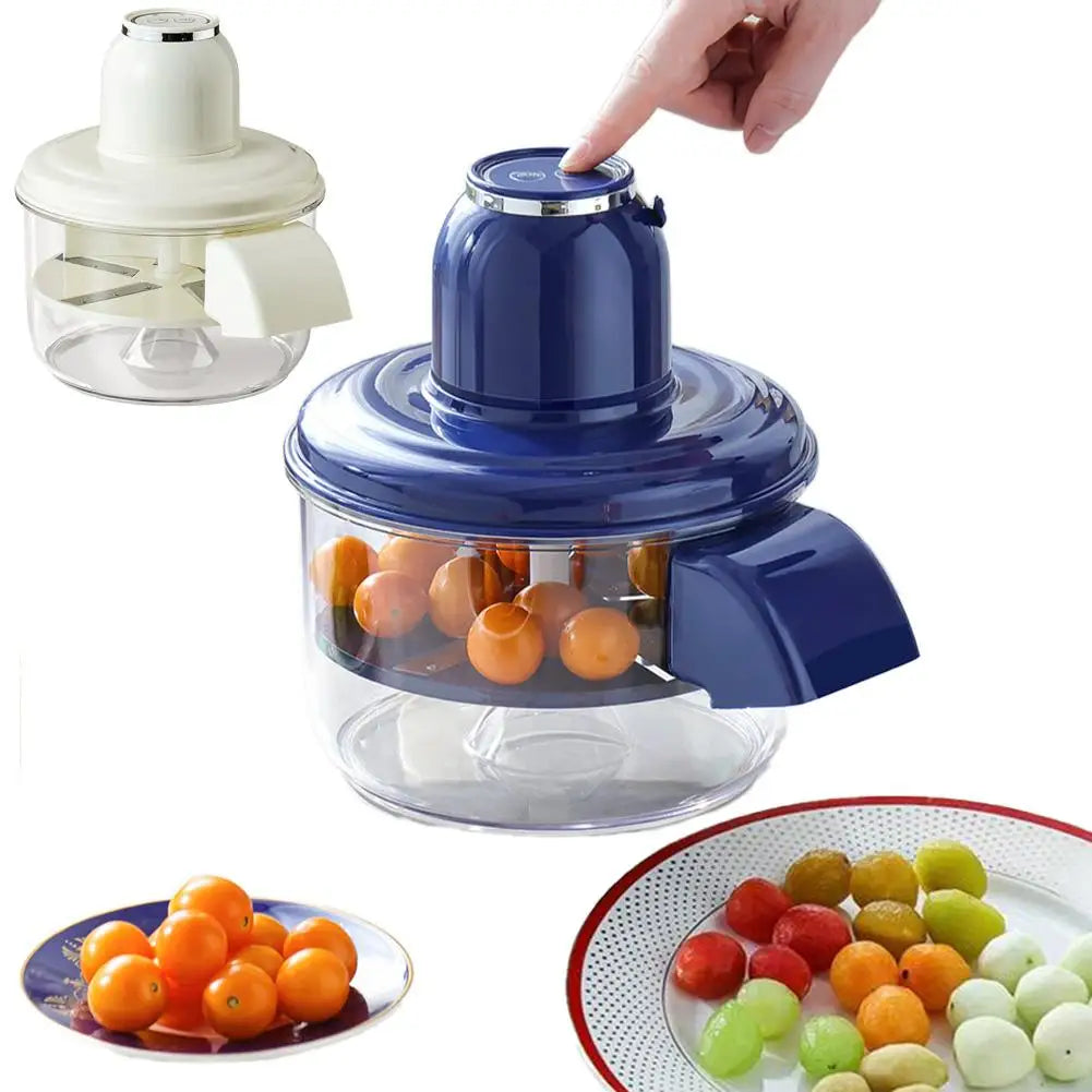 Automatic Electric Grape Peeler Machine - Hands-Free Skin Remover for Berries Fruits, Fruit Prep Tool, Effortless Peeling