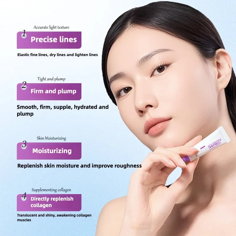 Polypeptide collagen hydrating mask Remove Dark Spots Melanin Brighten Shrink Pores Moisturizing Fade Fine Lines Skin care
