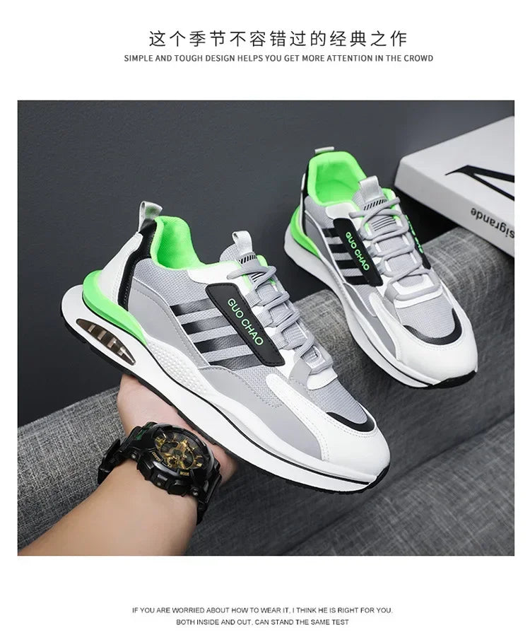 New Casual Sports Dad Shoes Men's Platform Mesh Men's Shoes Fashion Trendy Men Fashion Sneakers Shoes for Men Sneakers Men