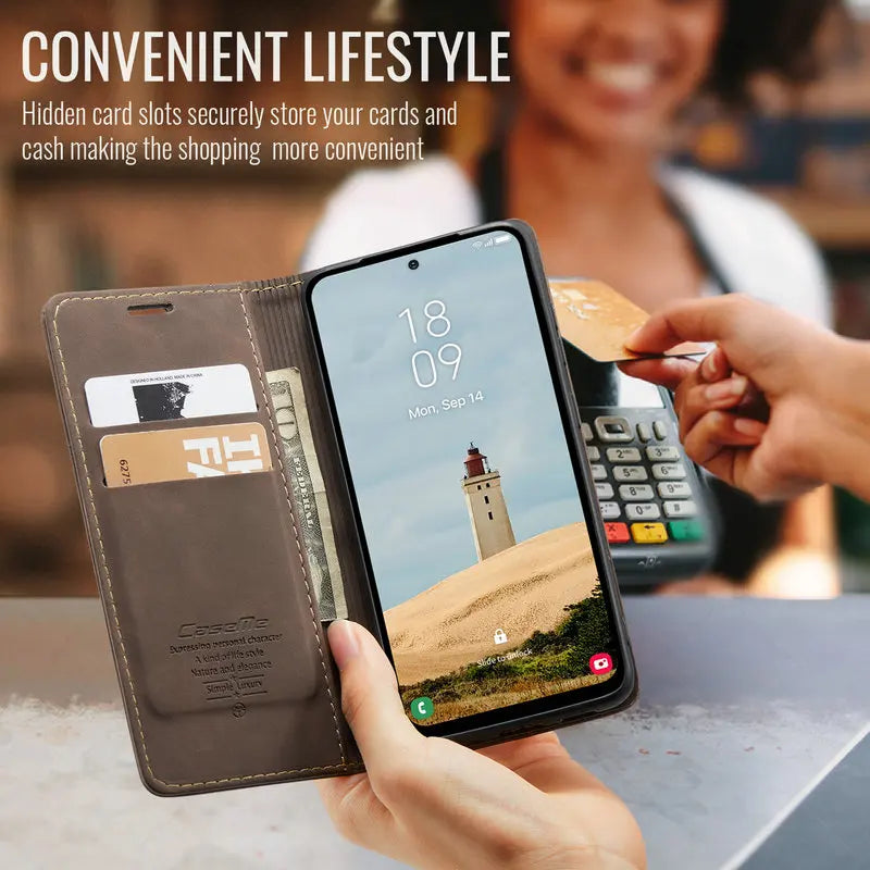 Luxury Case for Samsung Galaxy A56 5G 2025 Flip Cover Magnet Leather Card Pouch Book Fundas Samsung A56 A36 A26 A16 06 A 56 A17