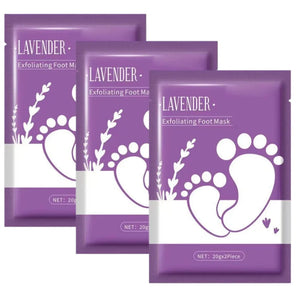 Exfoliating Foot Mask Lavender oil Moisturizing Remove Dead Skin Calluses Heel Crack Repair Foot Mask winter Foot Skin Care