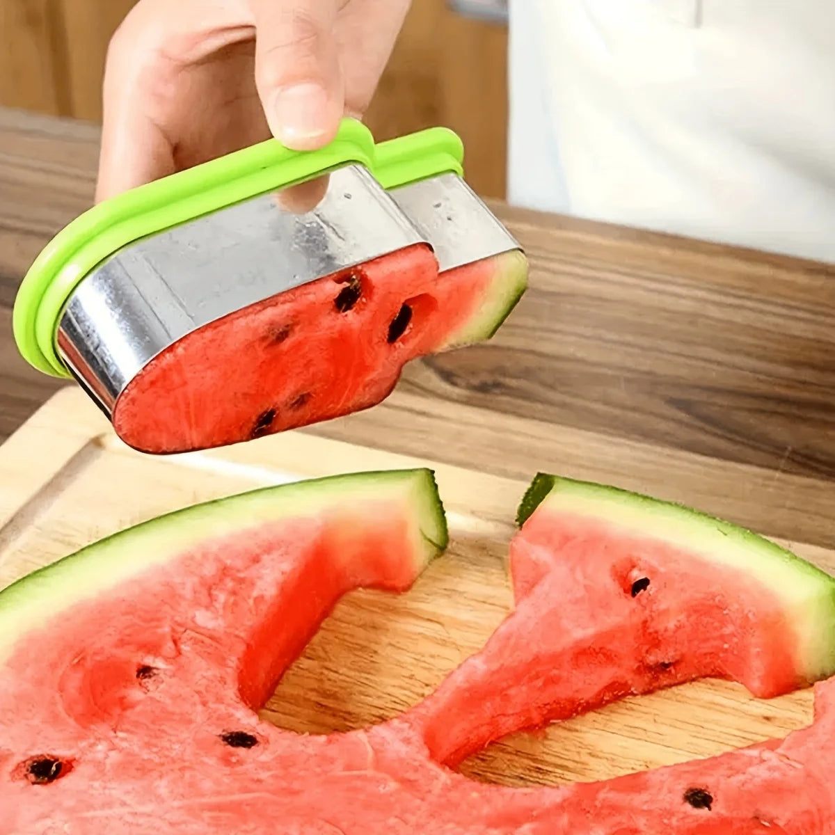 1pc Stainless Steel Watermelon Slicer & Popsicle Mold – Fun and Easy Fruit Cutter for Youngsters,Perfect for Summer Snacks - You Offer