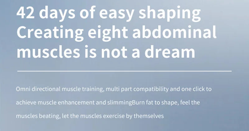 EMS Electric Abdominal Trainer Slimming Belt ABS Muscle Stimulator Fitness Toner Body Shaping Workout Waist Arm Leg Loss Weight