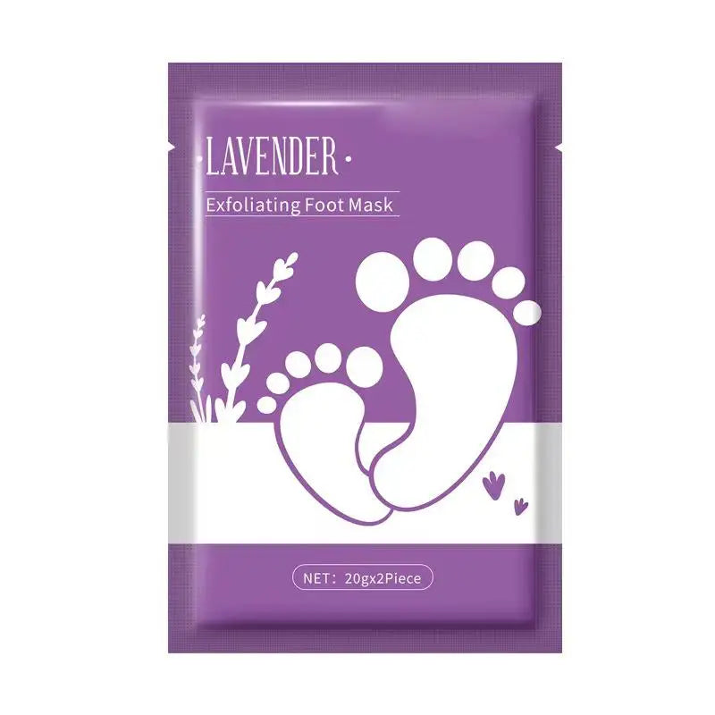 Exfoliating Foot Mask Lavender oil Moisturizing Remove Dead Skin Calluses Heel Crack Repair Foot Mask winter Foot Skin Care
