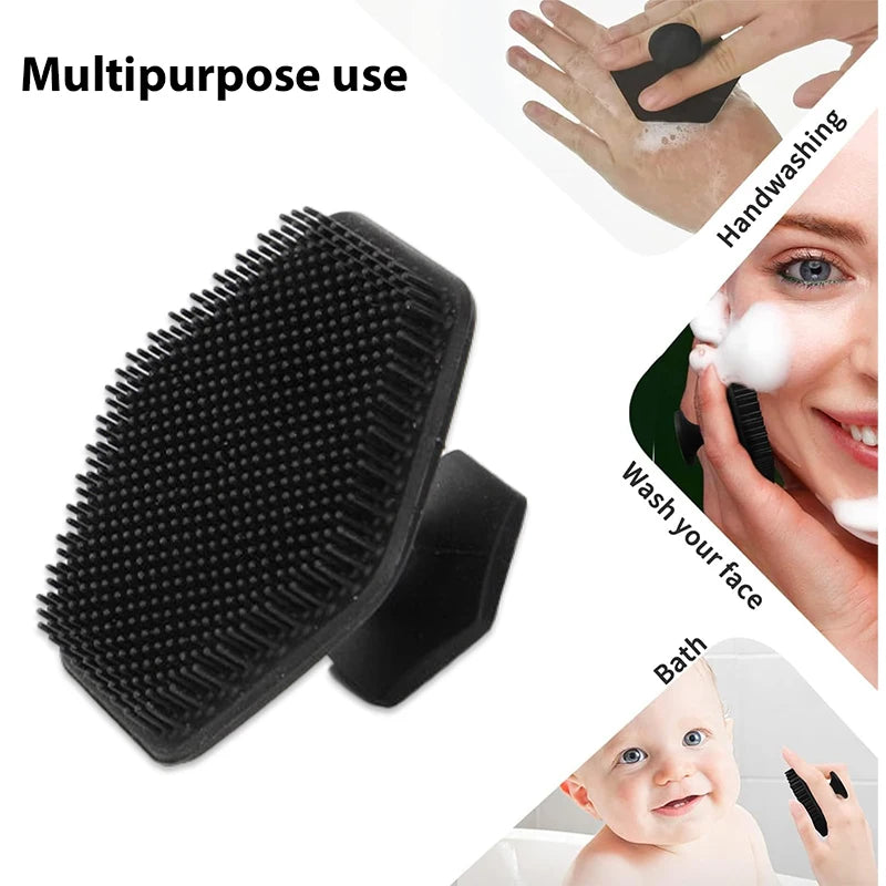 Soft Silicone Face Cleaning Brush Remove Makeup Blackhead Remover Portable Beauty Tools Face Cleansing Brushes Deep Clean Beauty