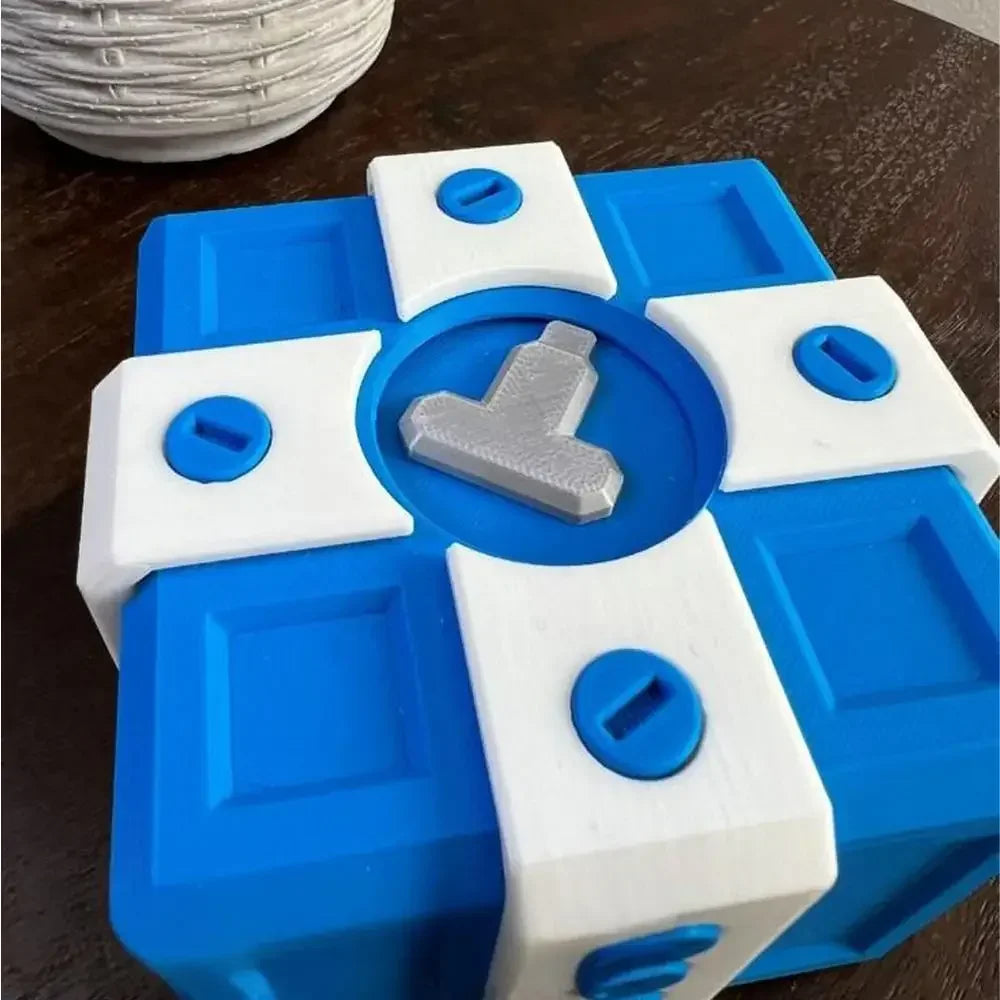 Annoying Gift Box with Screws Large Annoying Gift Boxes Prank Screw Box 3D Printed Figurines & Miniatures Card Container Gift