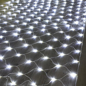 Net Mesh Led Lights 3M/6M/12M LED String Christmas Fairy Curtain Garland Outdoor Waterproof For Party Garden Wedding Decoration