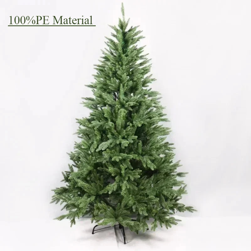 Artificial Christmas Tree 100% PE Encryption Material Luxury Large Christmas Tree 1.2m-3m Family Atmosphere Christmas Decoration