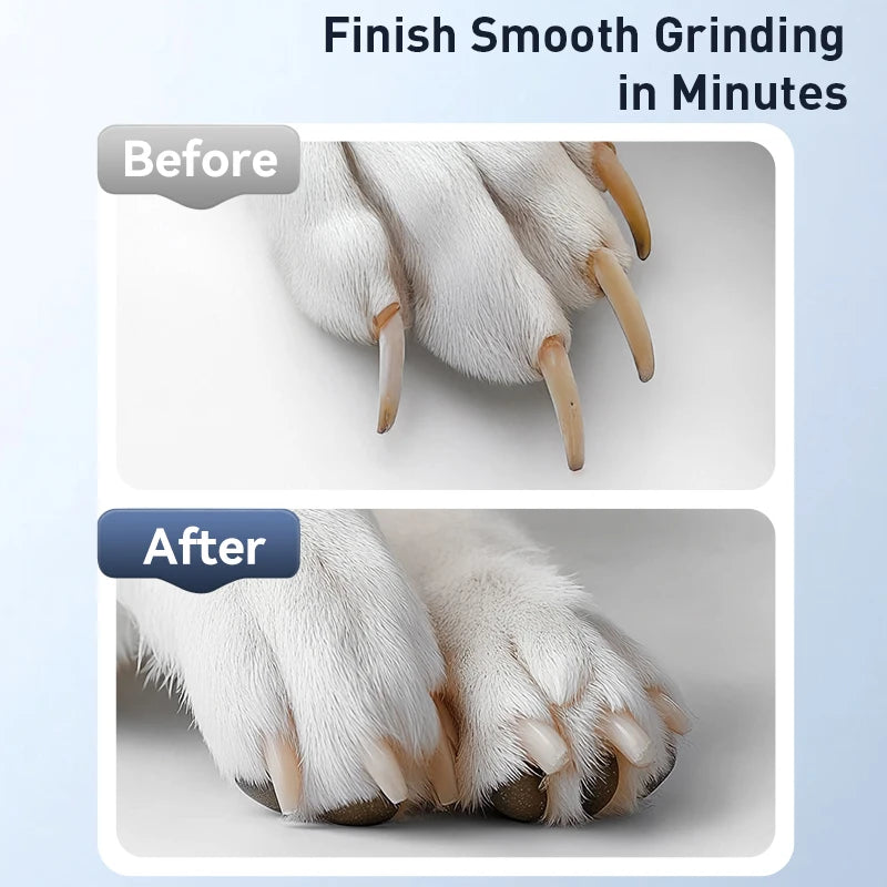 ROJECO Stainless Steel Pet Dog Nail Grinder Head For Cyclone Rechargeable Electric Cat Pet Nail Clipper