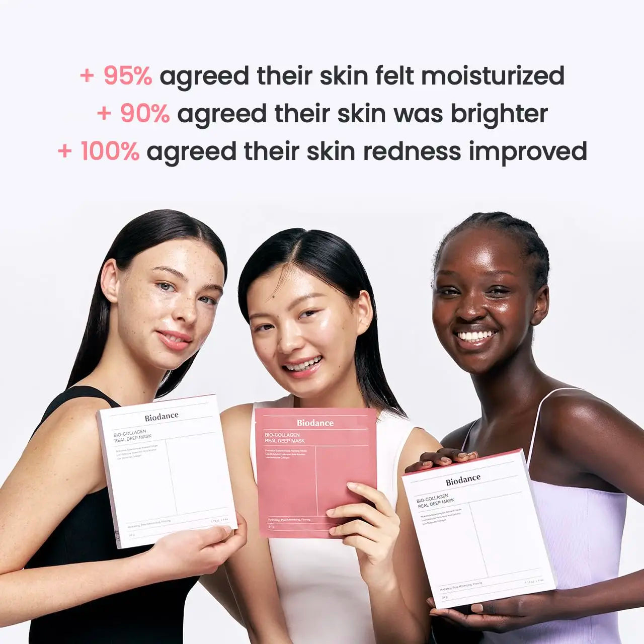BIODANCE Bio-Collagen Real Deep Mask, Hydrating Overnight Hydrogel Mask, Pore Minimizing, Elasticity Improvement, 34g x4ea - You Offer