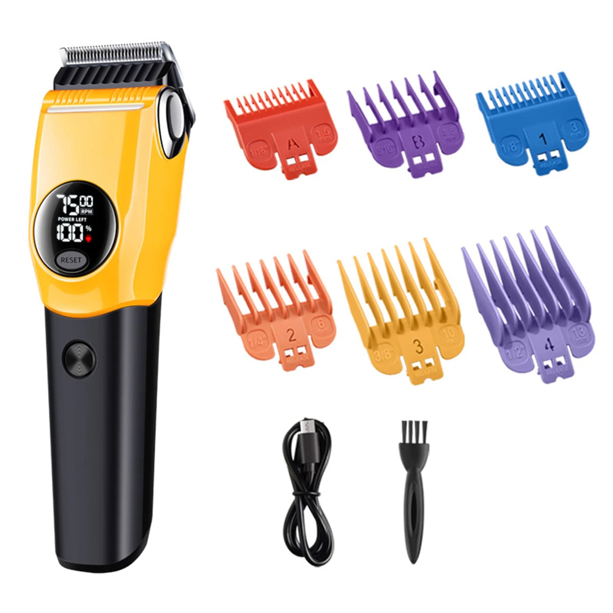 Electric Dogs Grooming Clipper Professional Hair Cutter for Pets Hair Trimmer Cordless Low Noise Shaver Cutter Machine Scissors