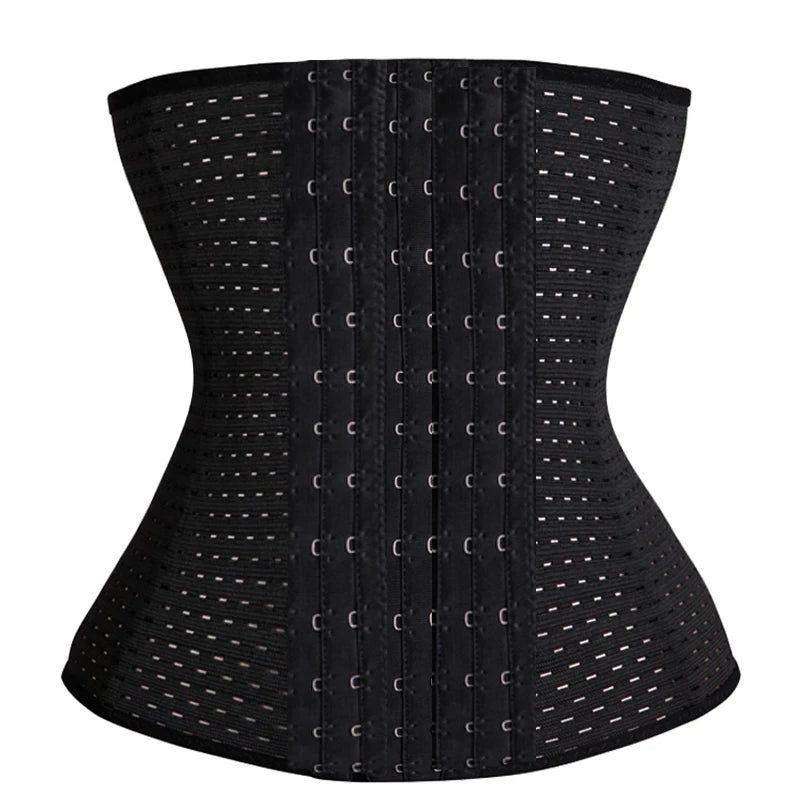 Lilvigor Slimming Waist Trainer Belt Shapewear Women Belly Cincher Body Shaper Fat Compression Strap Girdles Firm Hook Corset - You Offer