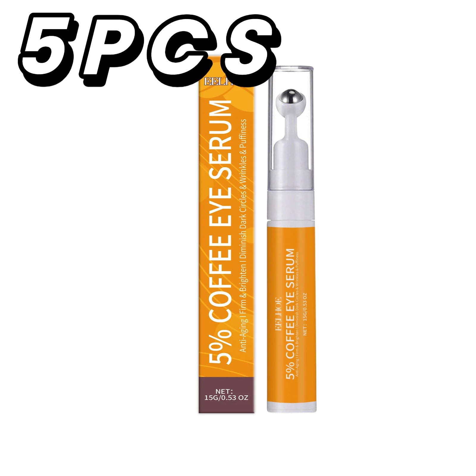 Anti-Wrinkle Eye Serum Roller Fade Eye Fine Line Collagen Lightens Dark Circles Bags Puffiness Tighten Under Eyes Skin Care
