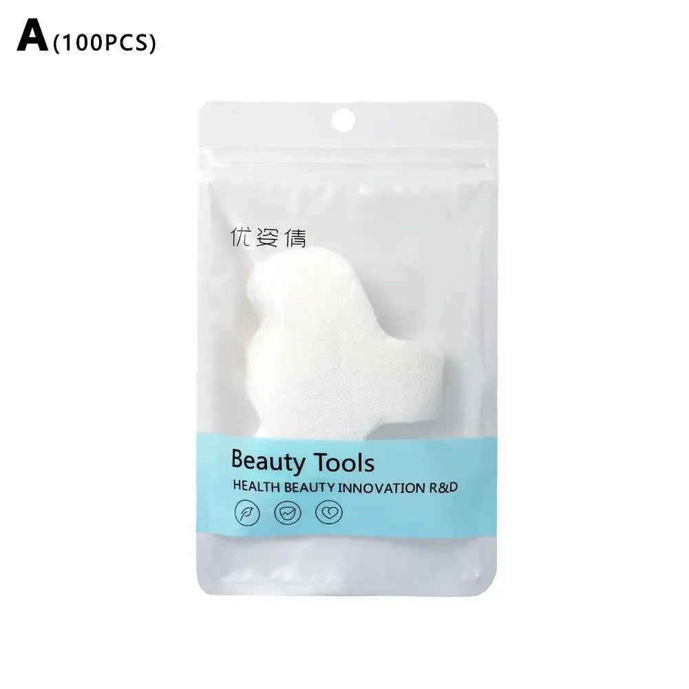 New 100pcs Disposable Nose Mask Paper Moisturizing Paper Mask Strips Cosmetic Paper Remove Cotton Care Skin Blackhead E5B4