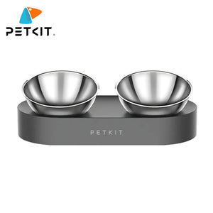 PETKIT Stainless Steel Pet Adjustable Feeding Bowl Double Feeder Bowls Water Cup Cat dog Drinking Bowls for pets feeding