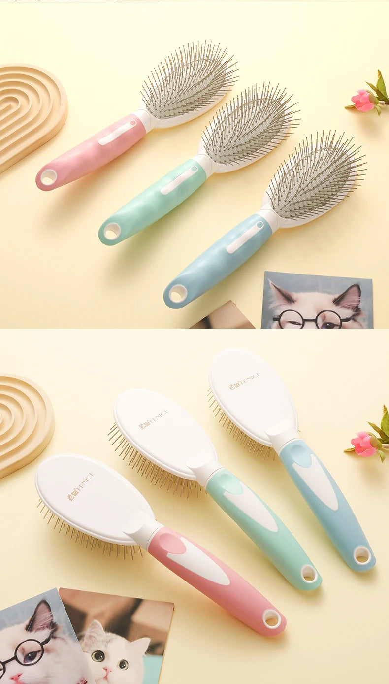 Fenice professional pet grooming comb long-haired cat and dog comb Shih Tzu Yorkshire terrier dog trimming fluffy needle comb